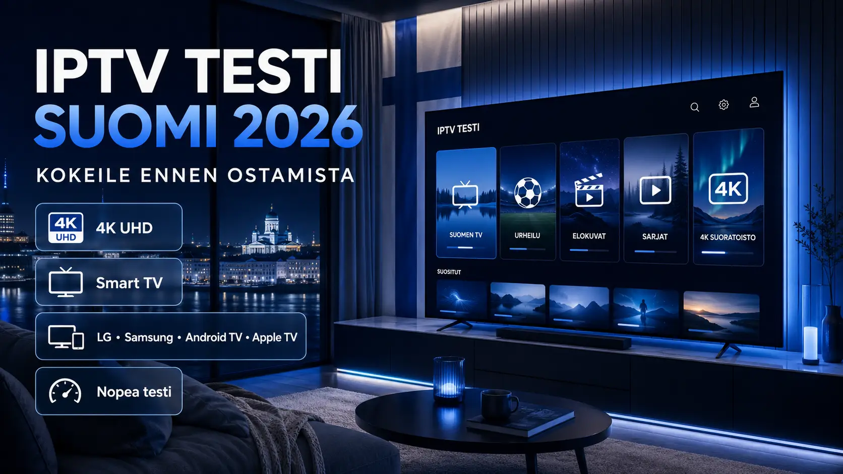 iptv testi suomi 2026 ilmainen iptv testi ennen ostamista