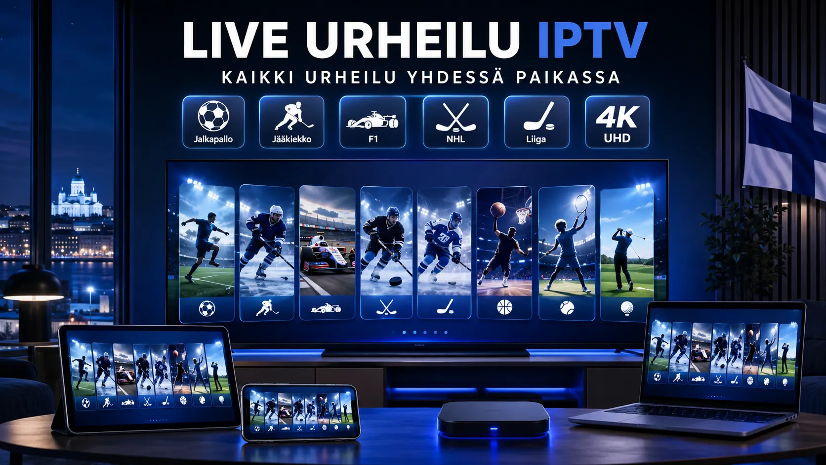 iptv urheilu suomi live jalkapallo jaakiekko f1 nhl liiga