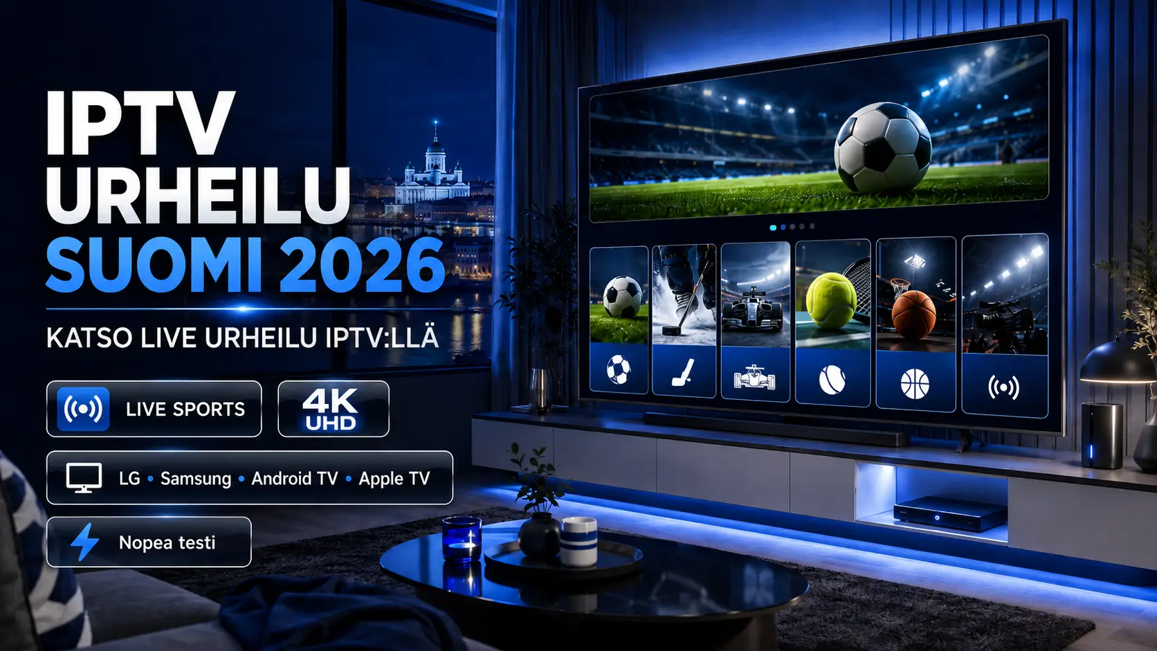 iptv urheilu suomi 2026 live urheilu iptv