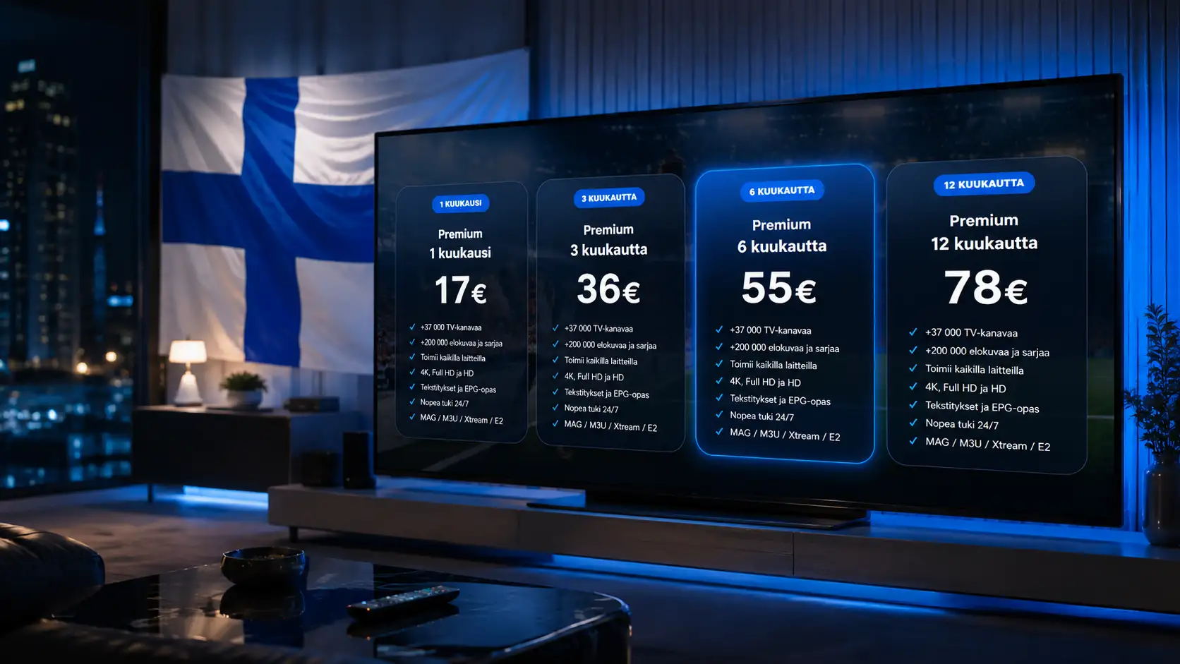 iptv hinta suomessa 2026