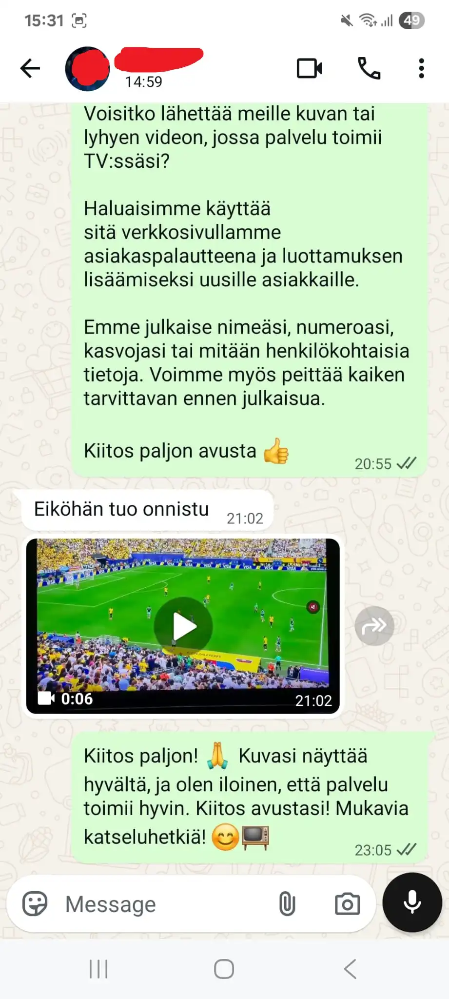 IPTV asiakkaan palaute Suomessa